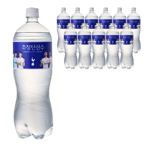 초정탄산수 플레인, 1.5L, 12개