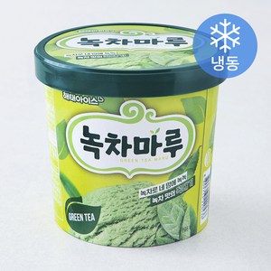 해태아이스크림 녹차마루 (냉동), 660ml, 1개