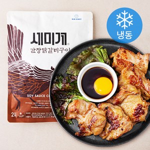 블루스트리트 세미계 간장 닭갈비 구이 (냉동), 410g, 1개