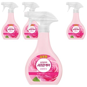 샤프란 케어 섬유탈취제 본품 은은한향, 900ml, 4개