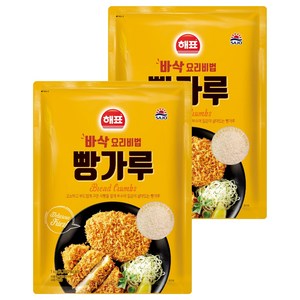 해표 빵가루, 1kg, 2개