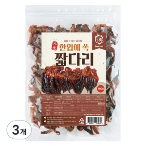 해야미 한입에 쏙 짧다리, 100g, 3개