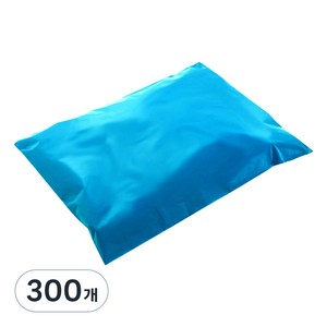 HDPE 택배봉투 접착형 블루, 300개