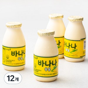 푸르밀 바나나우유, 225ml, 12개