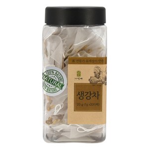 자연애 생강차, 1g, 20개입, 1개