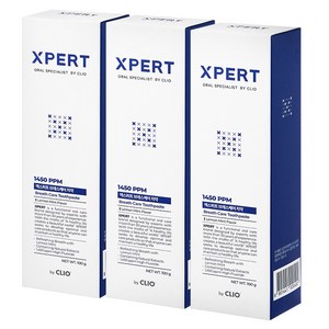 XPERT 브레스케어 일사오공 치약, 100g, 3개