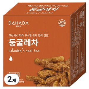 다하다 둥굴레차, 1.2g, 100개입, 2개