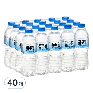 풀무원샘물 워터루틴, 500ml, 40개