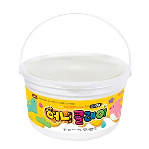 도너랜드 허니클레이 벌크, 흰색, 500g, 1개