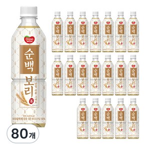 동원 순백 보리차, 500ml, 80개