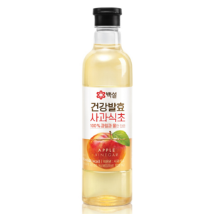 백설 건강발효 사과식초, 800ml, 1개