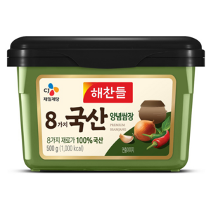 해찬들 8가지 국산 양념쌈장, 1개, 500g