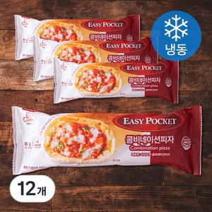 라체나 이지포켓 콤비네이션피자 (냉동), 80g, 12개