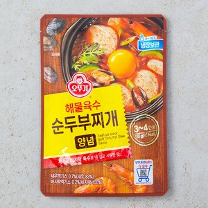 해물육수순두부찌개양념, 115g, 1개