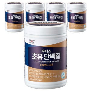 일동후디스 초유단백질 뉴질랜드 초유, 280g, 5개