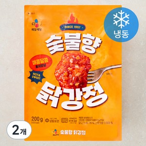 CJ제일제당 숯불향 닭강정 (냉동), 200g, 2개