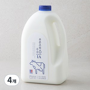 푸른초원 우유, 2.3L, 4개