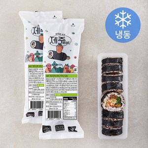 제주잇 제주유채 야채 곤약비건김밥 (냉동), 220g, 2입