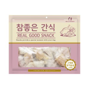 헬로도기 참좋은간식 건조간식, 그대로닭가슴살, 600g, 1개