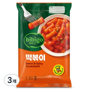 비비고 떡볶이, 360g, 3개