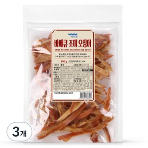 바다원 바베큐 오징어 오리지널, 300g, 3개