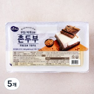 맑은물에 촌두부, 800g, 5개