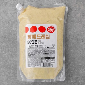 식자재왕 참깨 드레싱, 2kg, 1개