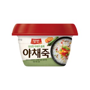 양반 야채죽, 287.5g, 1개