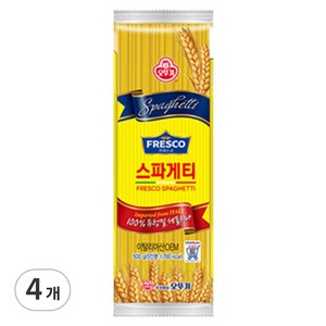 오뚜기 프레스코 스파게티, 500g, 4개