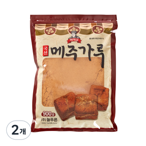 배대감 국산 메주가루 900g, 2개