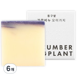 동구밭 가꿈 목욕 비누 오이가지향, 120g, 6개