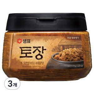 샘표 토장, 1.9kg, 3개