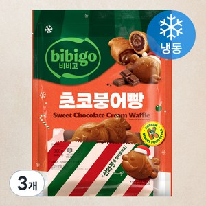 비비고 초코 붕어빵 (냉동), 300g, 3개