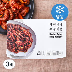 하린이네 쭈꾸미 (냉동), 500g, 3개