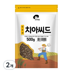 엉클탁 치아씨드, 500g, 2개