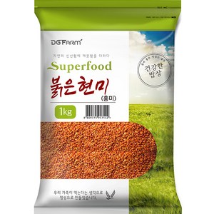 건강한밥상 붉은현미, 1kg, 1개