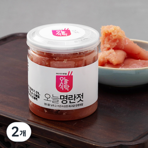 오늘식탁 강경 명란젓 파지, 200g, 2개