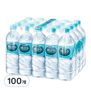 백산수, 500ml, 100개