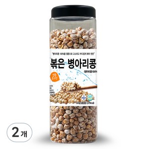 대구농산 볶은 병아리콩 통, 500g, 2개