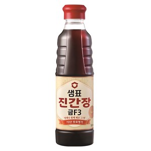 샘표 진간장 금F3, 500ml, 3개