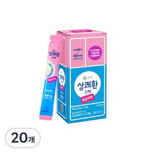 상쾌환 스틱 복숭아맛 숙취해소음료, 180g, 20개