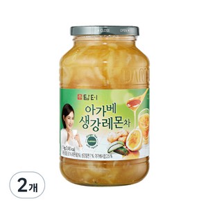 담터 아가베생강레몬차, 1kg, 1개입, 2개