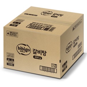 비비고 갈비탕, 400g, 18개