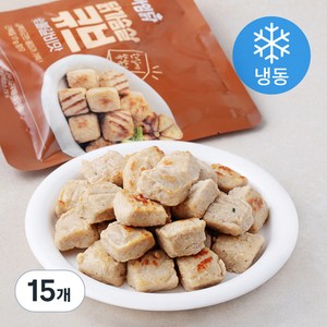 아임닭 닭가슴살 큐브 숯불갈비맛 (냉동), 100g, 15개