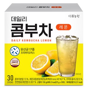 다농원 데일리 콤부차 레몬, 5g, 30개입, 1개