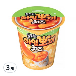 풀무원 아임뽀끼 치즈 떡볶이, 101g, 3개