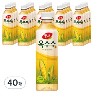 동서 옥수수차, 500ml, 40개