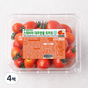 스테비아 대추방울토마토, 450g, 4팩