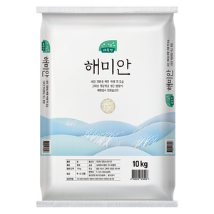 새들만 2024년산 햅쌀 해미안 백미, 10kg, 1개