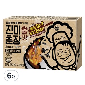 진미 불맛춘장, 300g, 6개